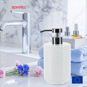 Дозатор для жидкого мыла Spirella Mero, белый 1019340 vrdm