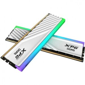 Оперативная память A-Data XPG Lancer Blade, DDR5, 32GB (2x16GB), 6000MHz, CL30, DIMM, с радиаторами, RGB, белый Ktft
