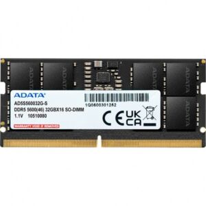 Память оперативная A-Data DDR5 16GB 5600MHz (AD5S560016G-S) Ktft
