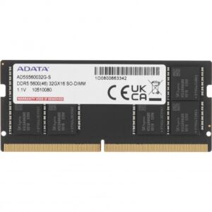Память оперативная A-Data DDR5 32GB 5600MHz (AD5S560032G-S) Ktft