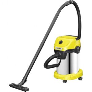 Строительный пылесос Karcher WD 3 S V-19/4/20 (YSY) 1000Вт (уборка: сухая/влажная/выдув/сбор воды) желтый Ktft