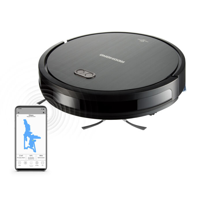 Умный робот-пылесос REDMOND RV-R650S WiFi Умный робот-пылесос REDMOND RV-R650S WiFi
