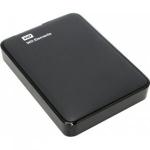 Внешний HDD WD Elements Portable 1Tb Black (WDBUZG0010BBK-WESN) Ktft